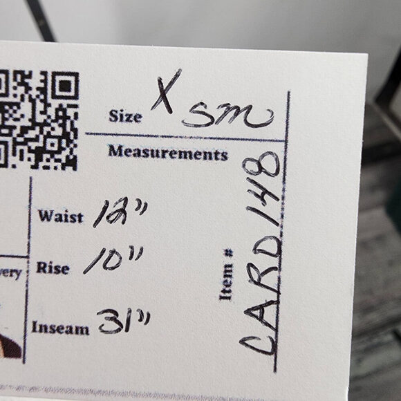 Cotton Club Cream Pleated Wide Leg Pants Size XS - Picture 9 of 9